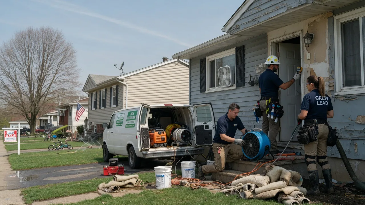 Flood Cleanup in Pioneer, OH near me